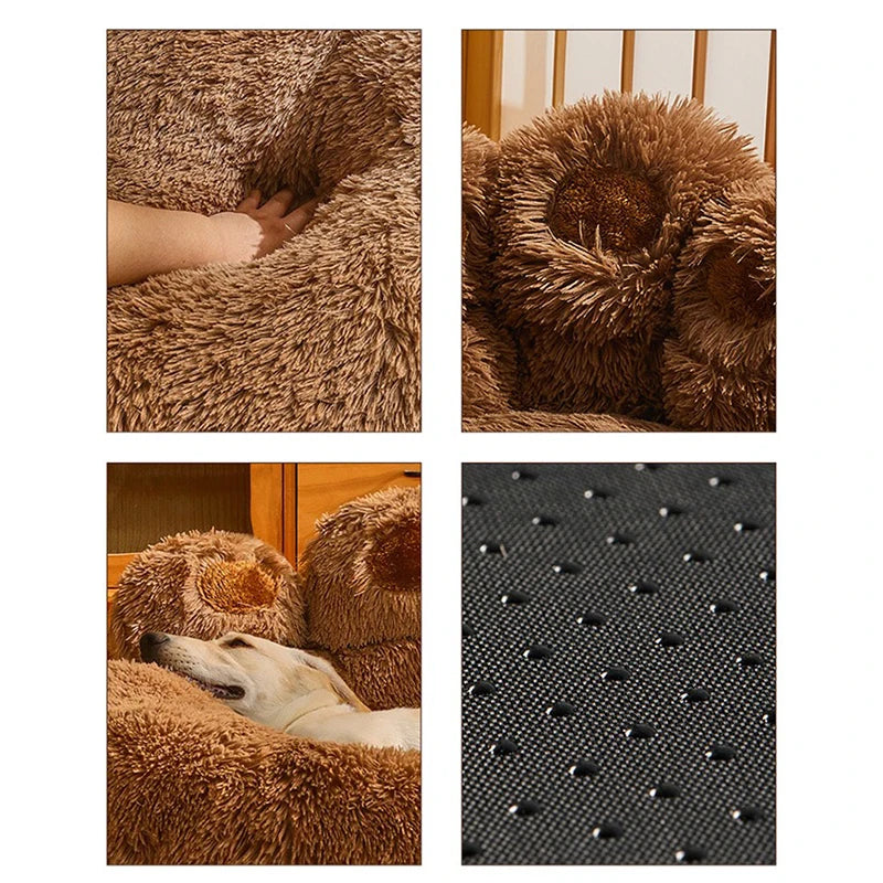 Sofá-cama para cães pequenos, acessórios quentes, tapete grande para animais de estimação, canil, lavável, cesta média, filhotes, gatos, suprimentos